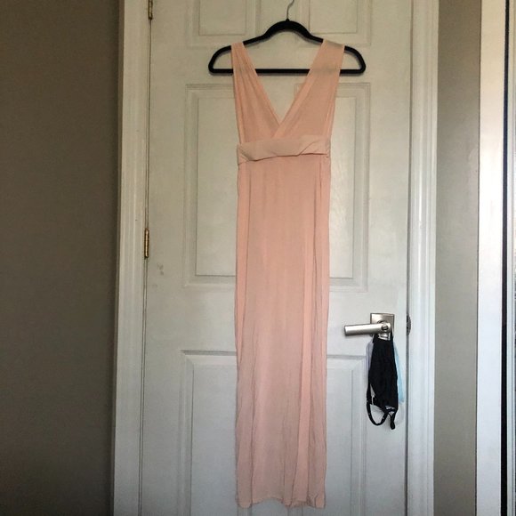 Boogoo Plunge Drape Maxi Dress - Picture 5 of 6